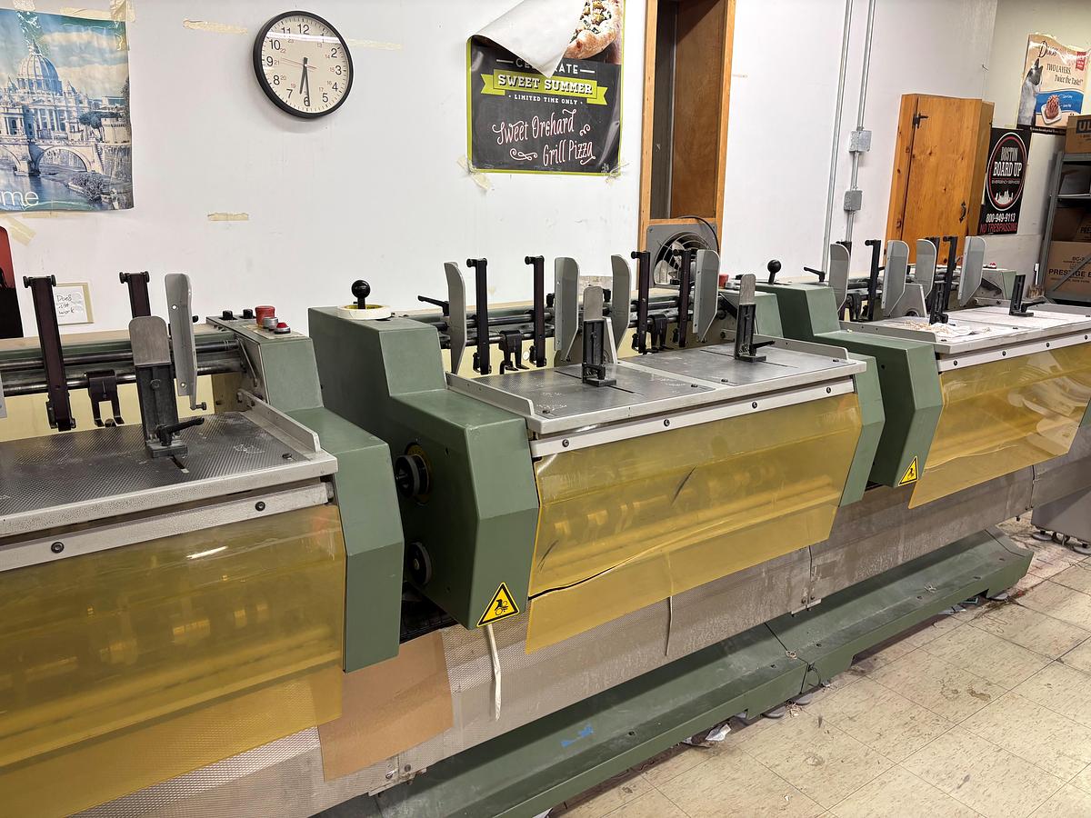 Used 1999 Muller Martini Presto Saddle Stitcher