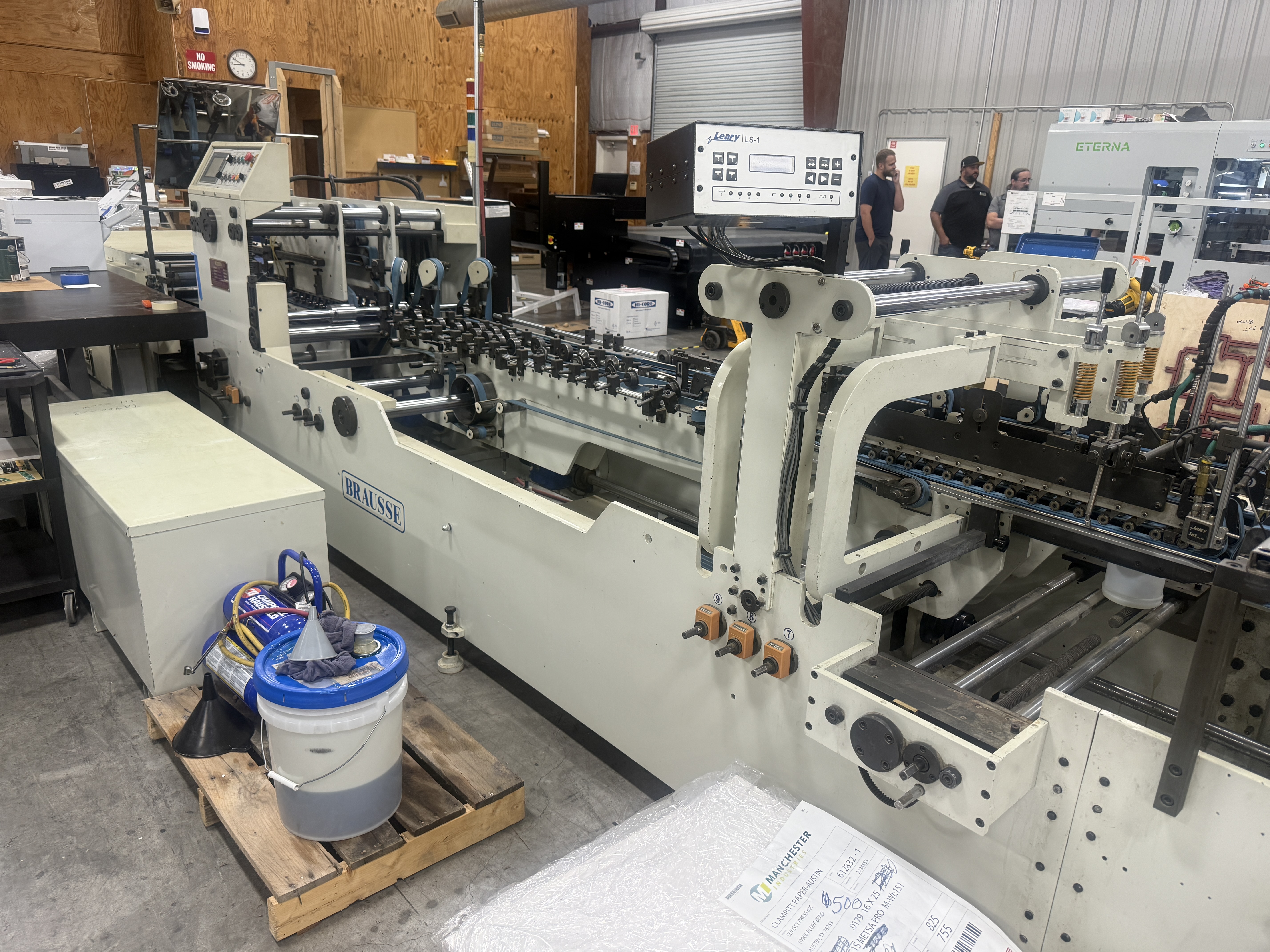 Used 2012 Brausse TA900 Straight Line Folder Gluer