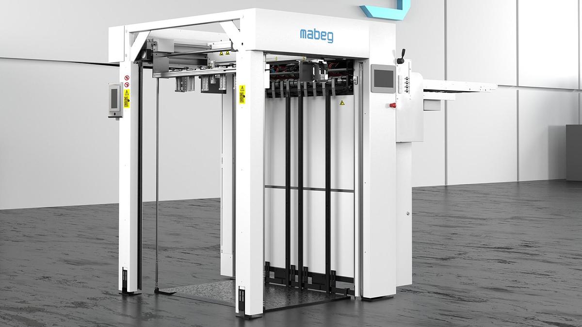 Used MABEG MST 3  Sheet Stacker