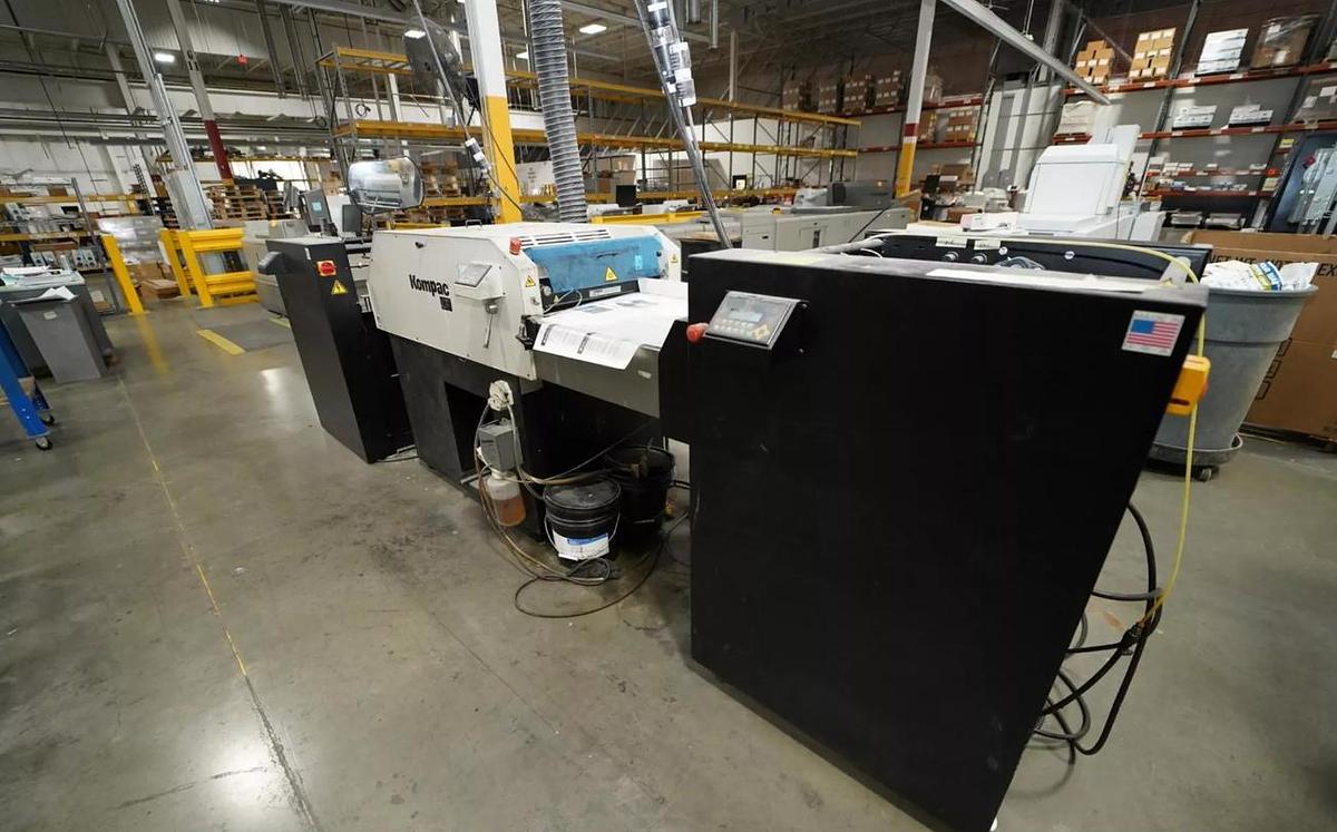 Used 2015 Kompac Kwik Koat 20" UV Coater