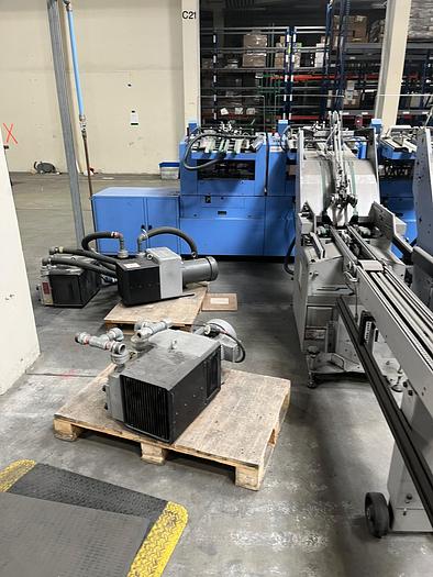 Used Muller Martini Primera E140 Saddle Stitcher