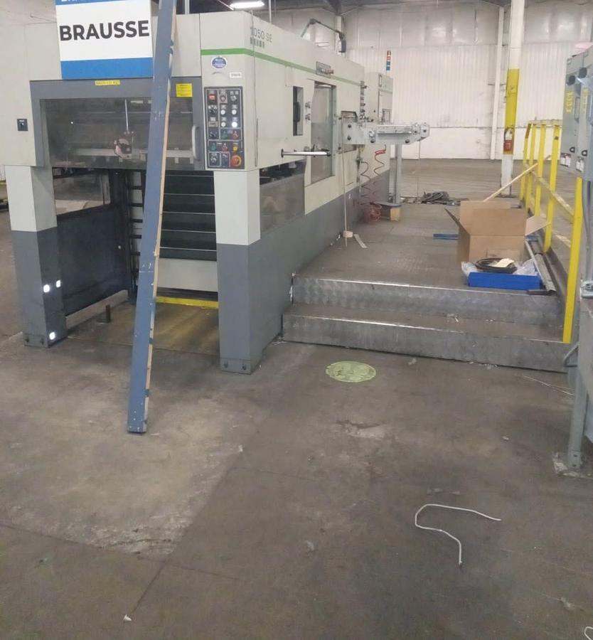 Used 2011 Brausse 1050SE Automatic Die Cutter w/ Stripping