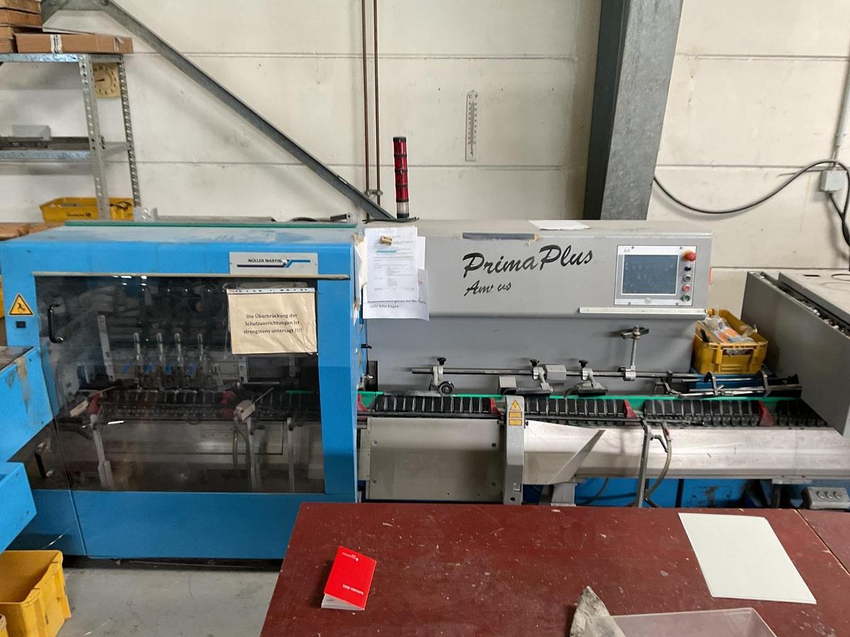Used 2007 Muller Martini Prima Plus Amrys Fully Automatic Saddle Stitcher