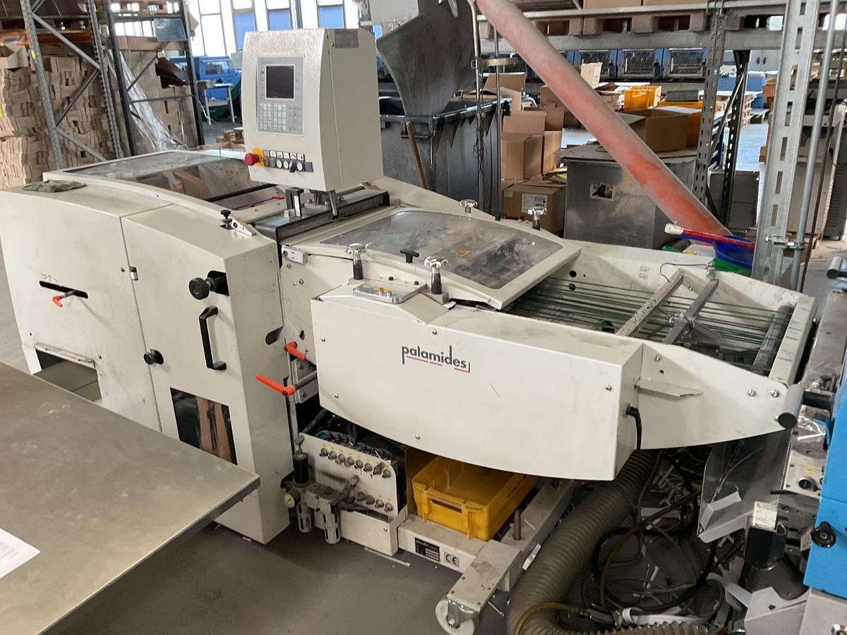 Used 2007 Muller Martini Prima Plus Amrys Fully Automatic Saddle Stitcher