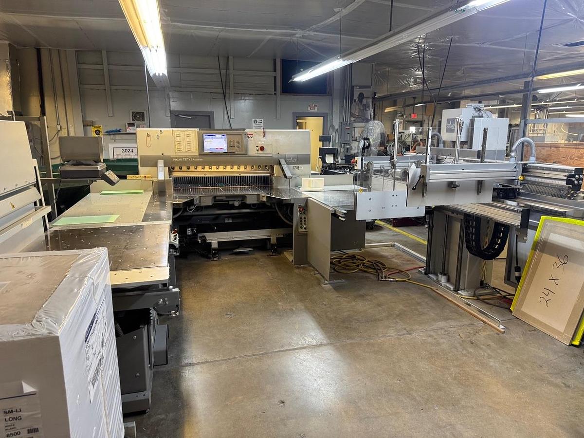 Used 2007 Polar 137 XT Autotrim Full Cutting Line