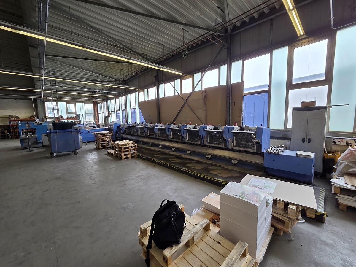 Used 2009 Muller Martini Bravo Plus Saddle Stitcher
