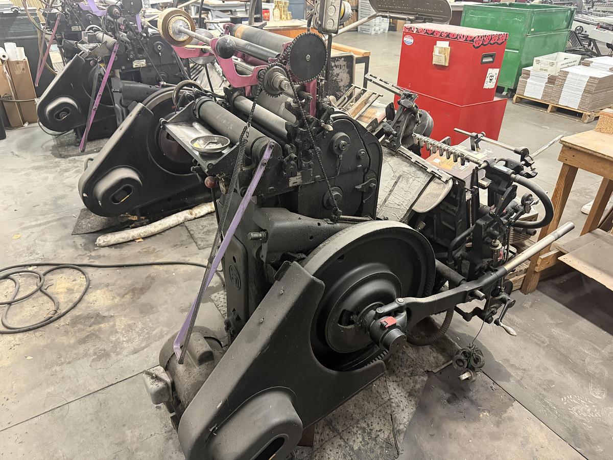 Used Heidelberg T-Platen Windmill with Quick Foil 1500