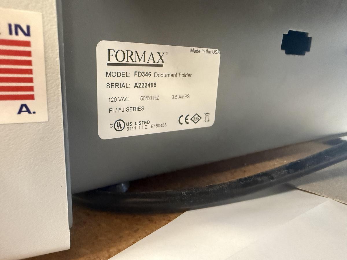 Used Formax FD346