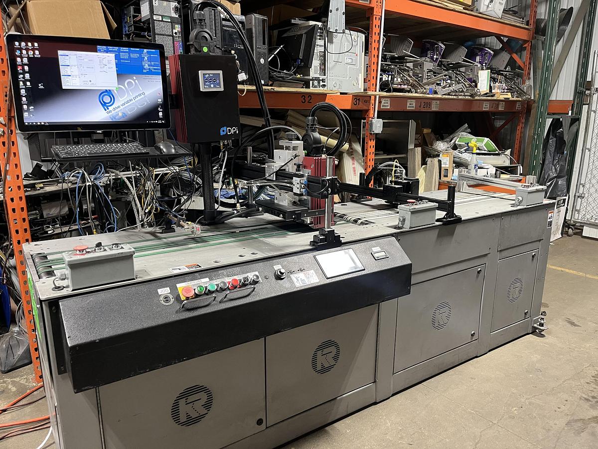Used DPI Hawk M7 UV Inkjet System w/ Linemods Base