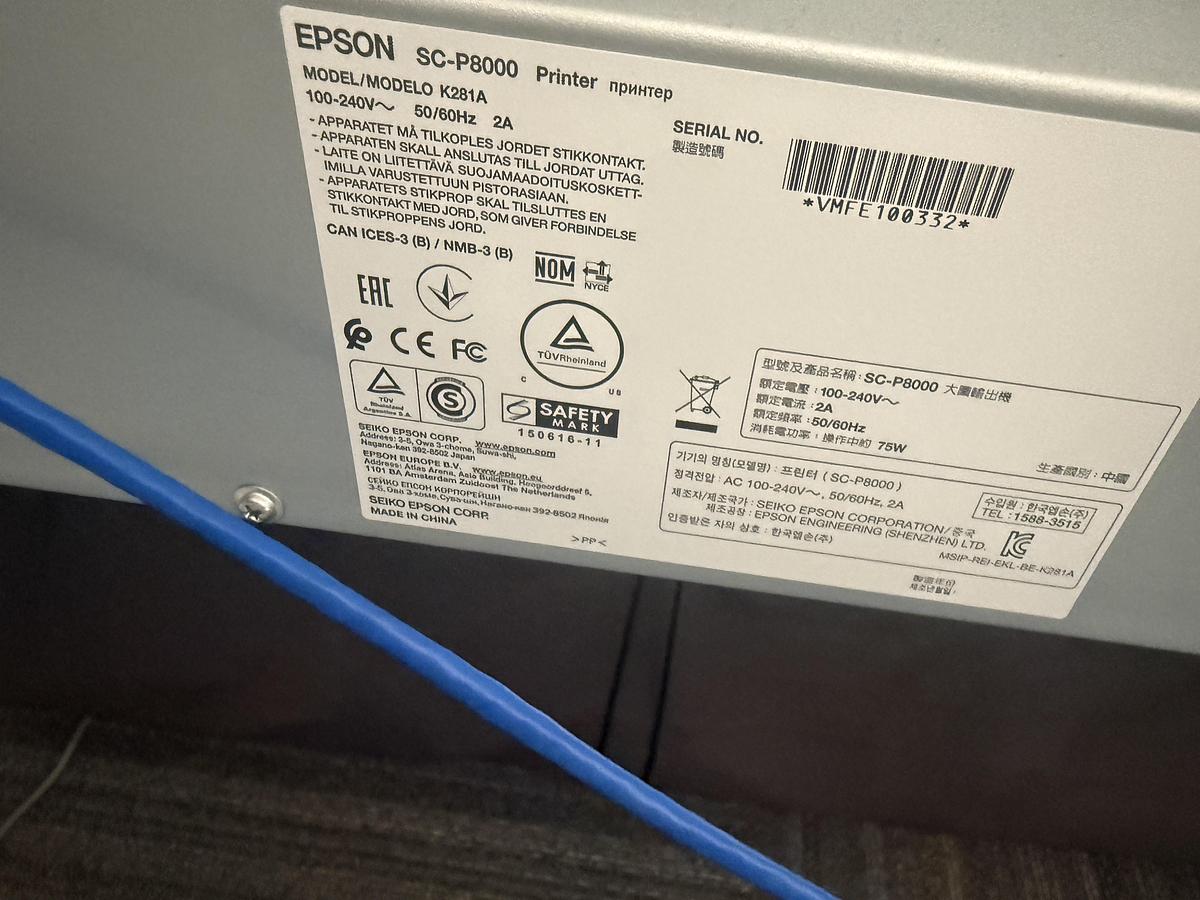 Used Epson SC-P8000
