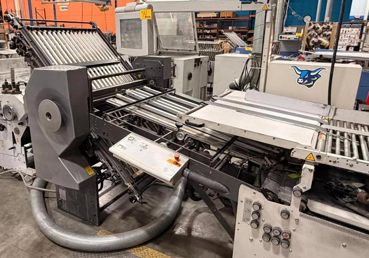 Used 2006 Heidelberg Stahl TH82 4 Plate Paper Folder