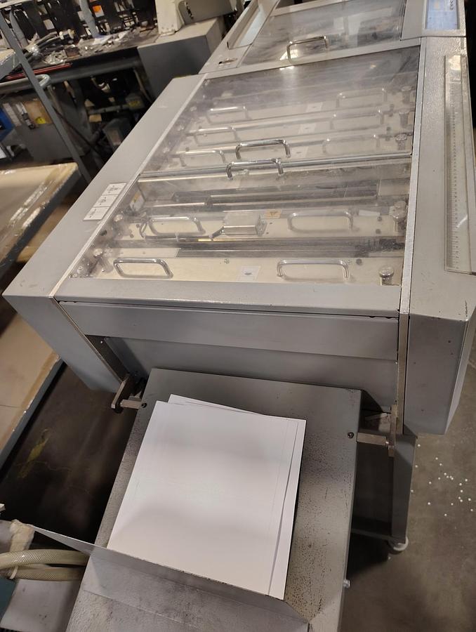 Used Duplo DC645 Slitter Cutter Creaser