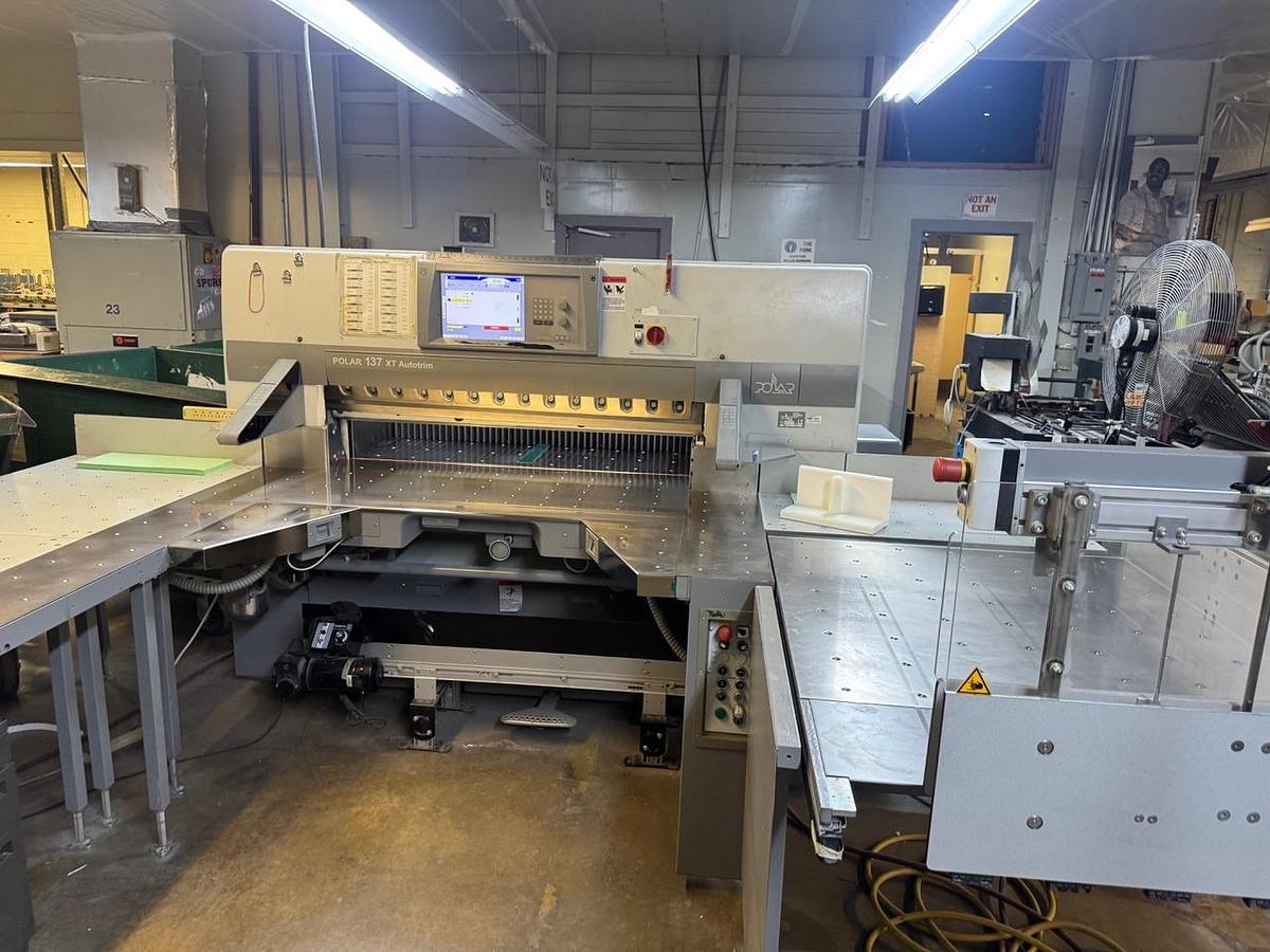 Used 2007 Polar 137 XT Autotrim Full Cutting Line