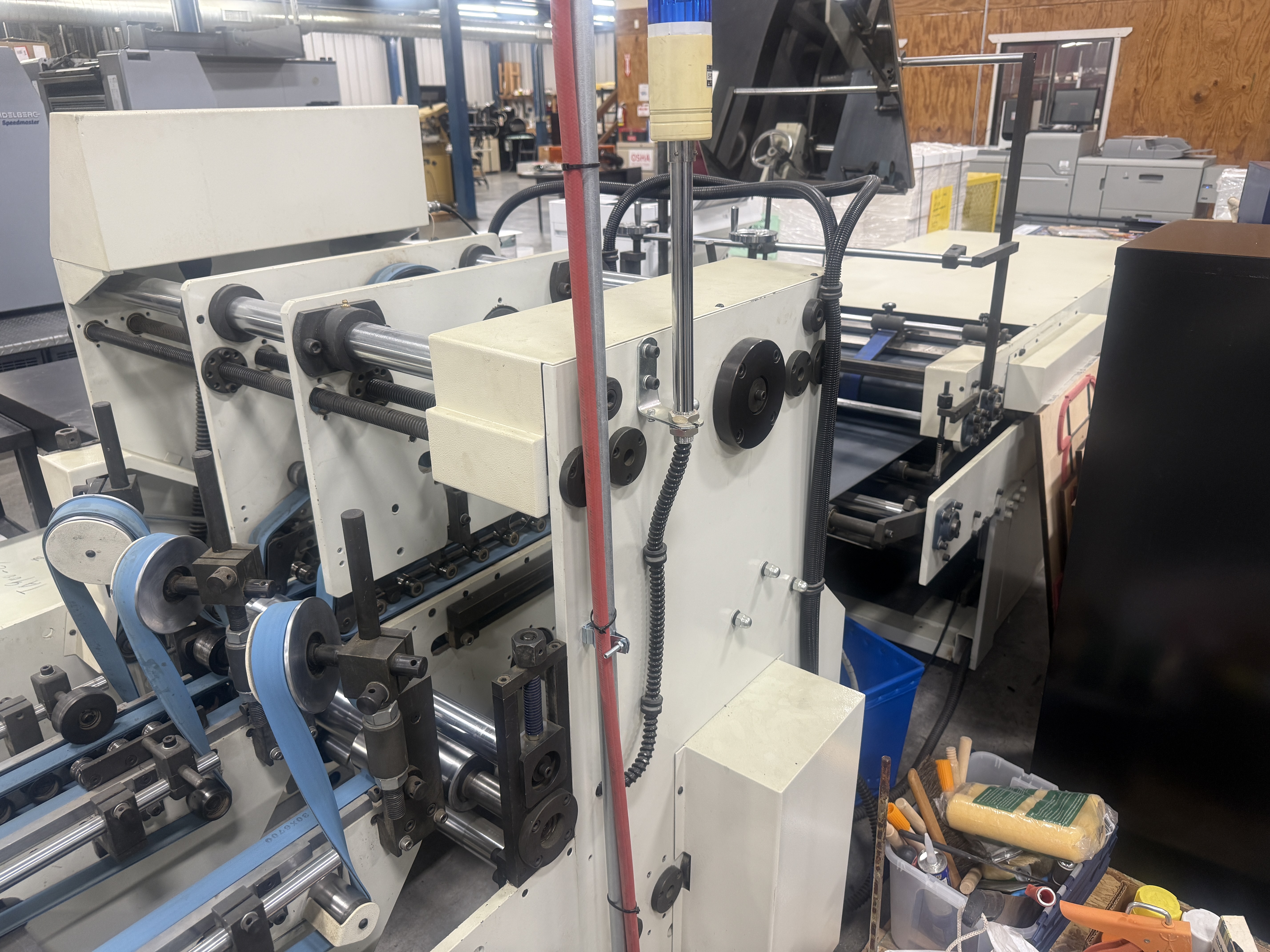 Used 2012 Brausse TA900 Straight Line Folder Gluer