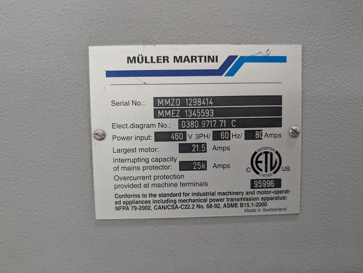 Used 2007 Muller Martini Bravo Plus T Saddle Stitcher