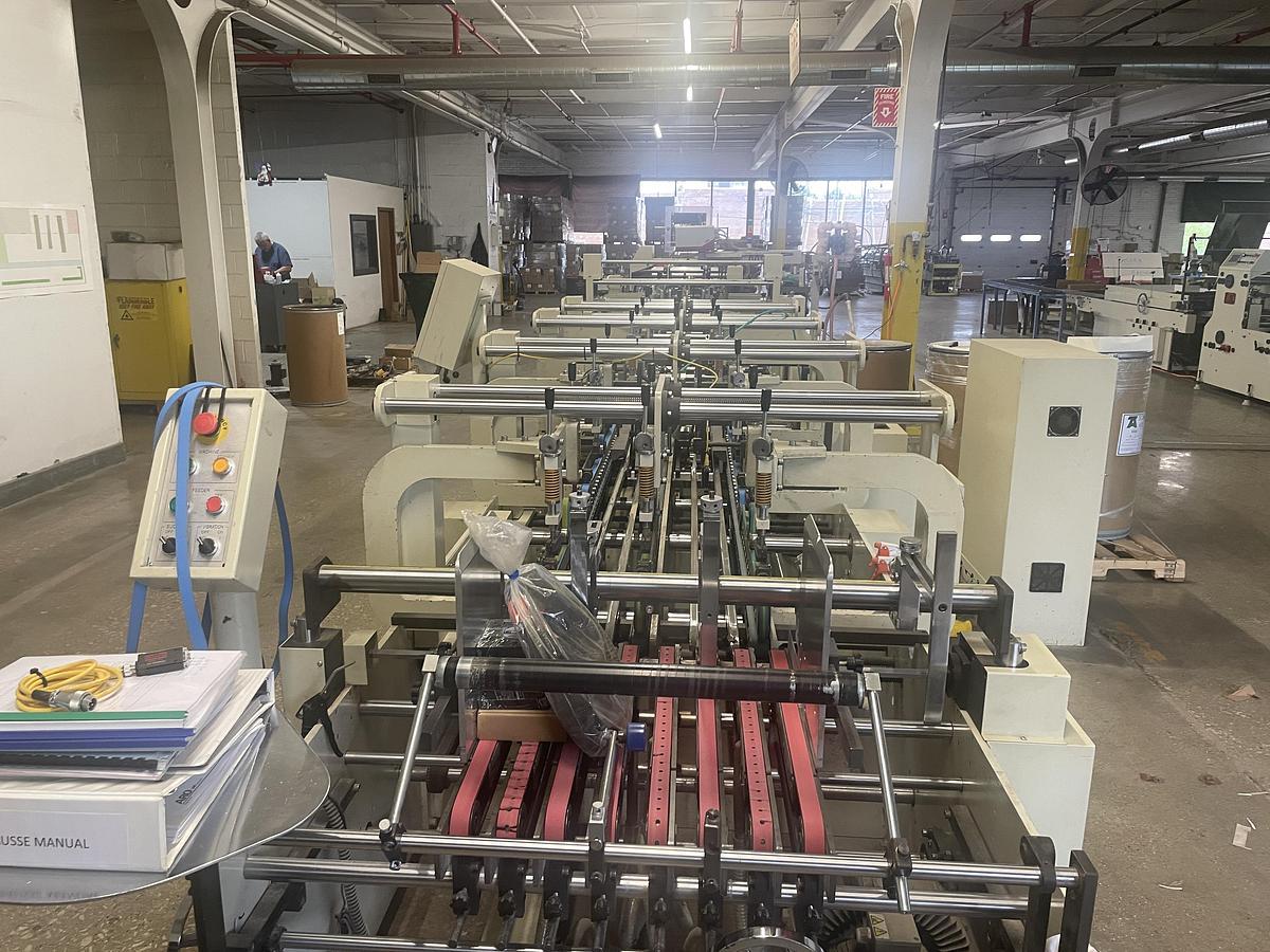 Used 2007 Brausse TA1100 C4/6 Automatic Folder Gluer w/ Autobottom, 4 & 6 Corner