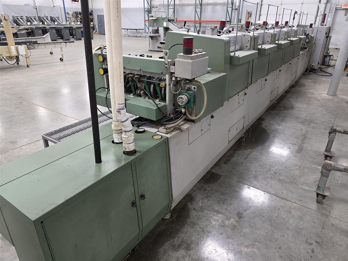 Used 2002 Muller Martini Bravo Plus Saddle Stitcher