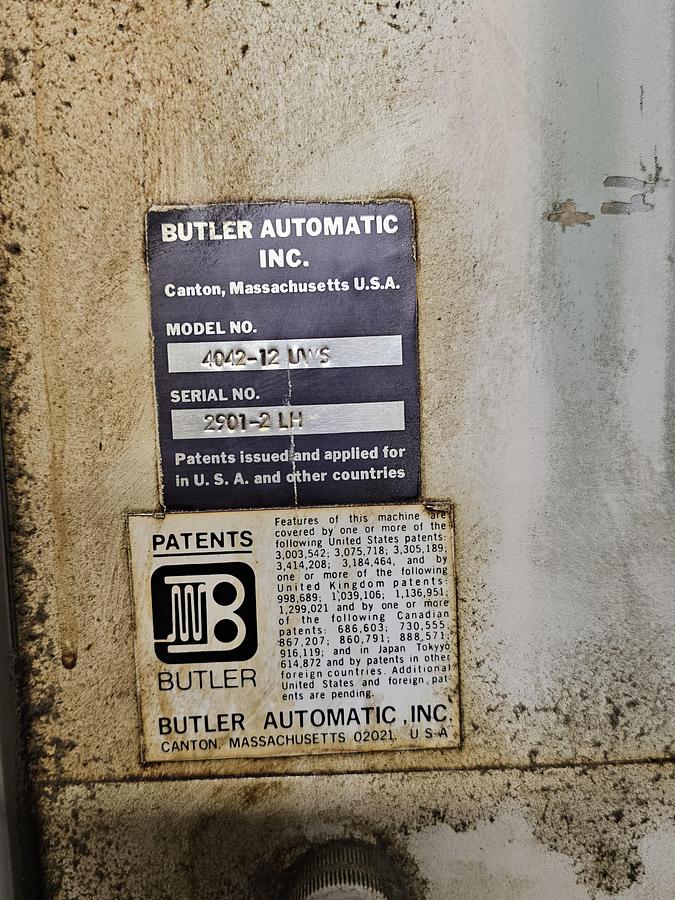 Used (3) Butler 4050 Automatic Splicers