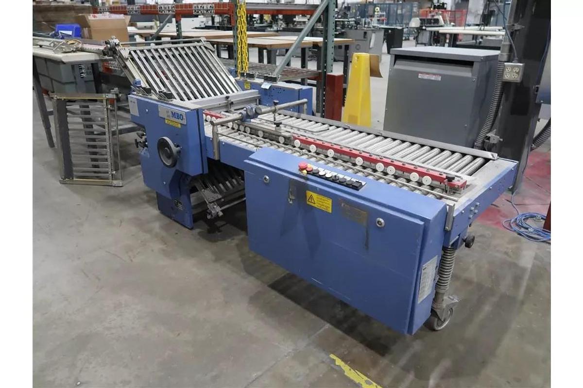 Used MBO B26 Continuous Feed 4/4 Folder w/ A76 Delivery