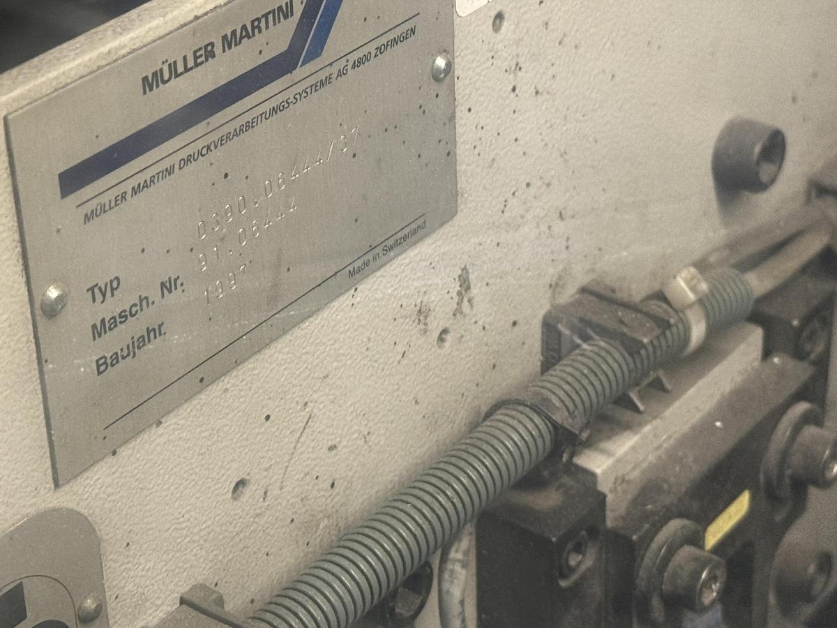 Used 1997 Muller Martini Prima Saddle Stitcher