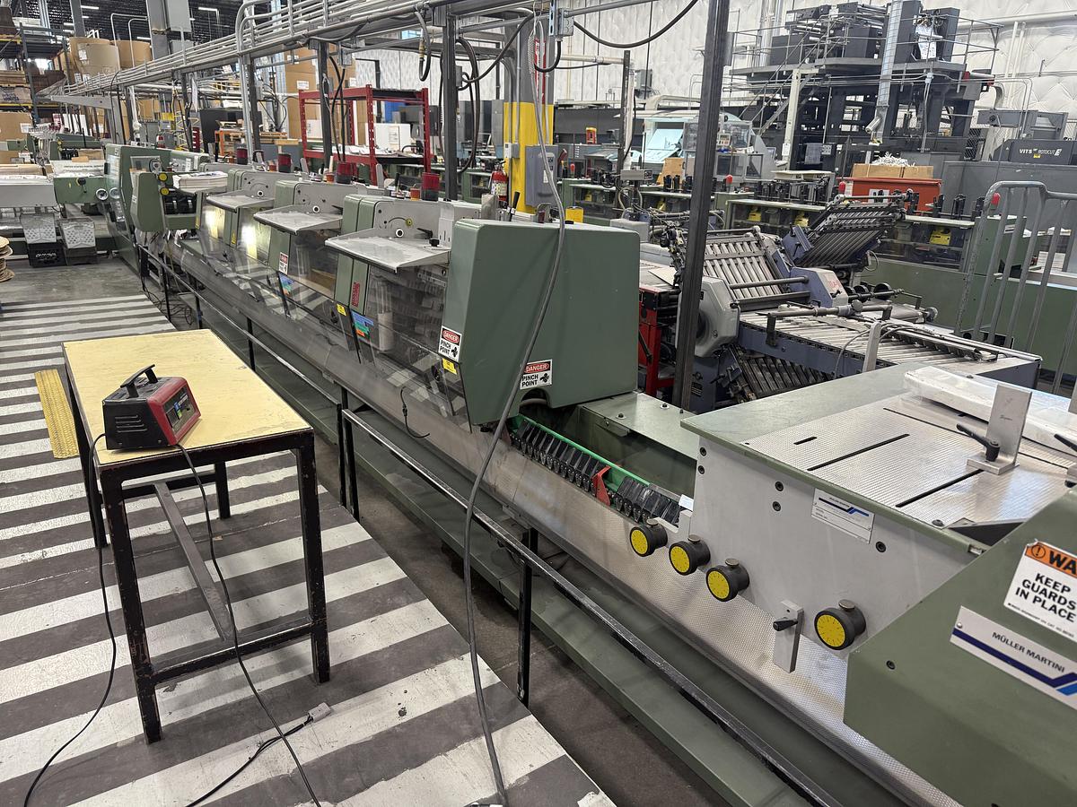 Used 1999 Muller Martini Prima Saddle Stitcher
