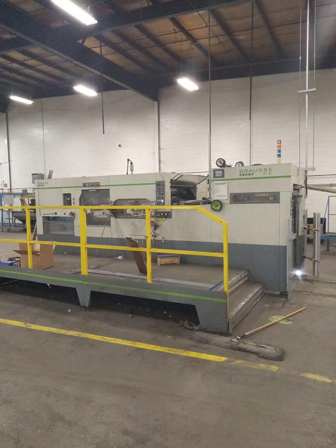 Used 2011 Brausse 1050SE Automatic Die Cutter w/ Stripping