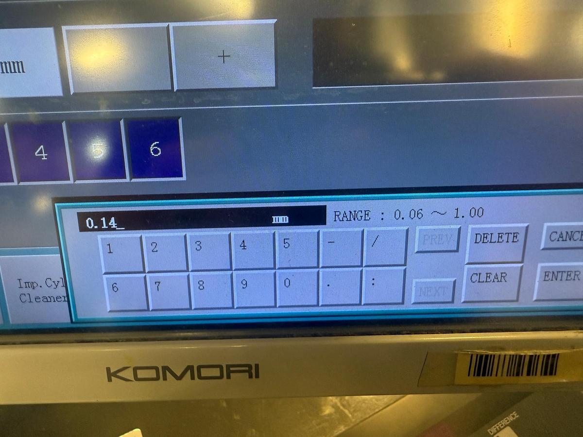 Used 2006 Komori LS640P+C