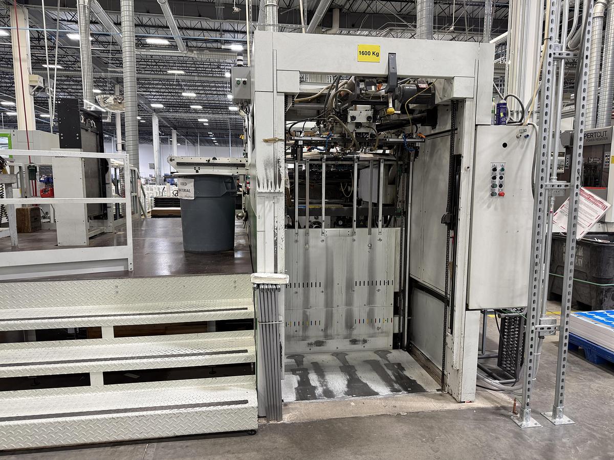 Used 2003 Bobst 104-ER Die Cutter w/ Blanking