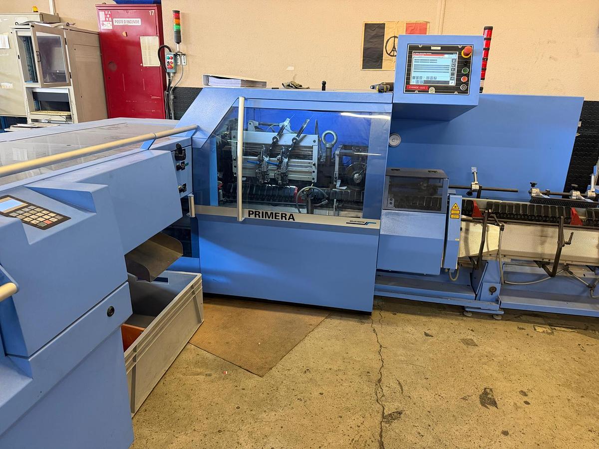 Used 2016 Muller Martini Primera Fully Automatic Saddle Stitcher