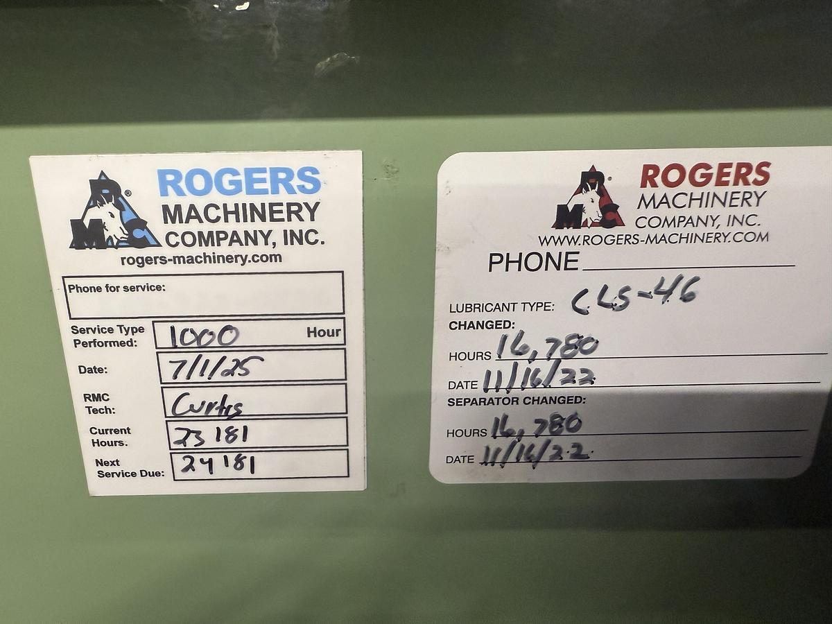 Used Sullair Rotary Screw Vacuum Pump System