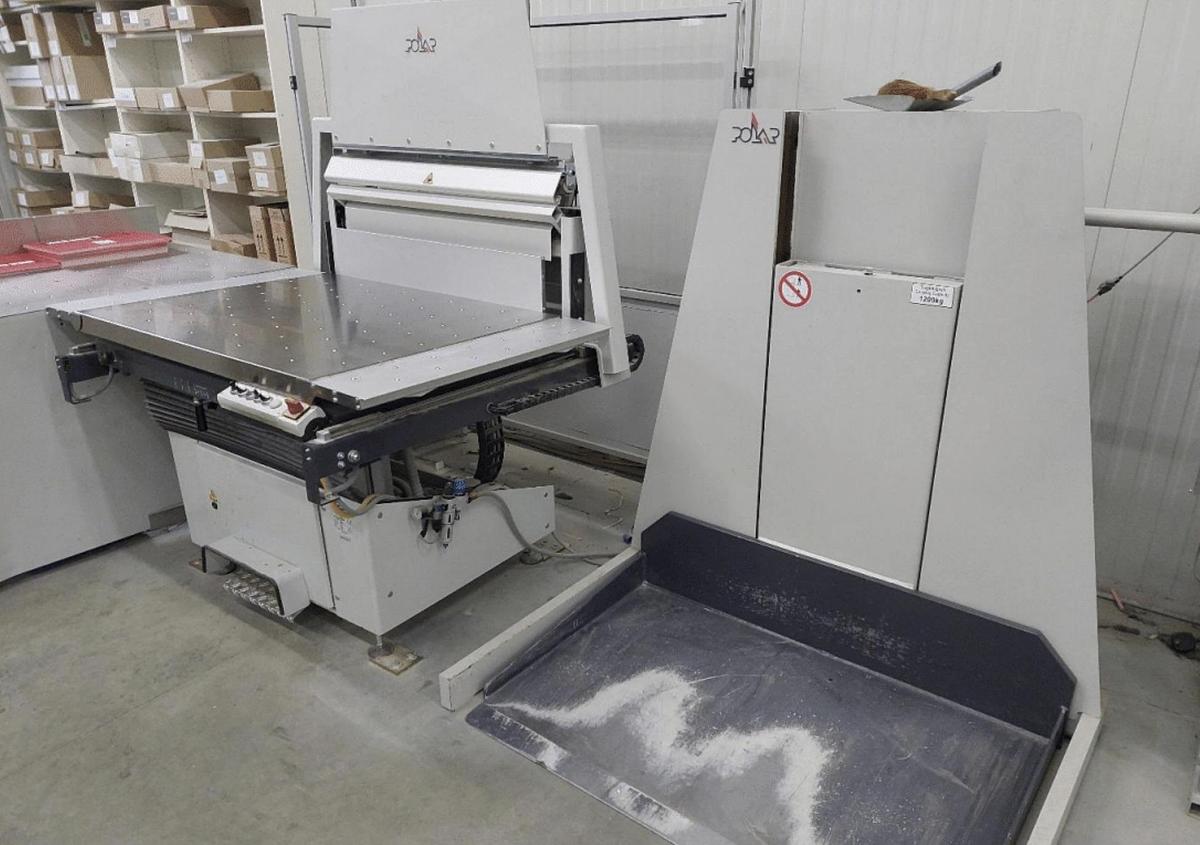 Used 2018 Polar 115N Autotrim Guillotine Paper Cutting Line