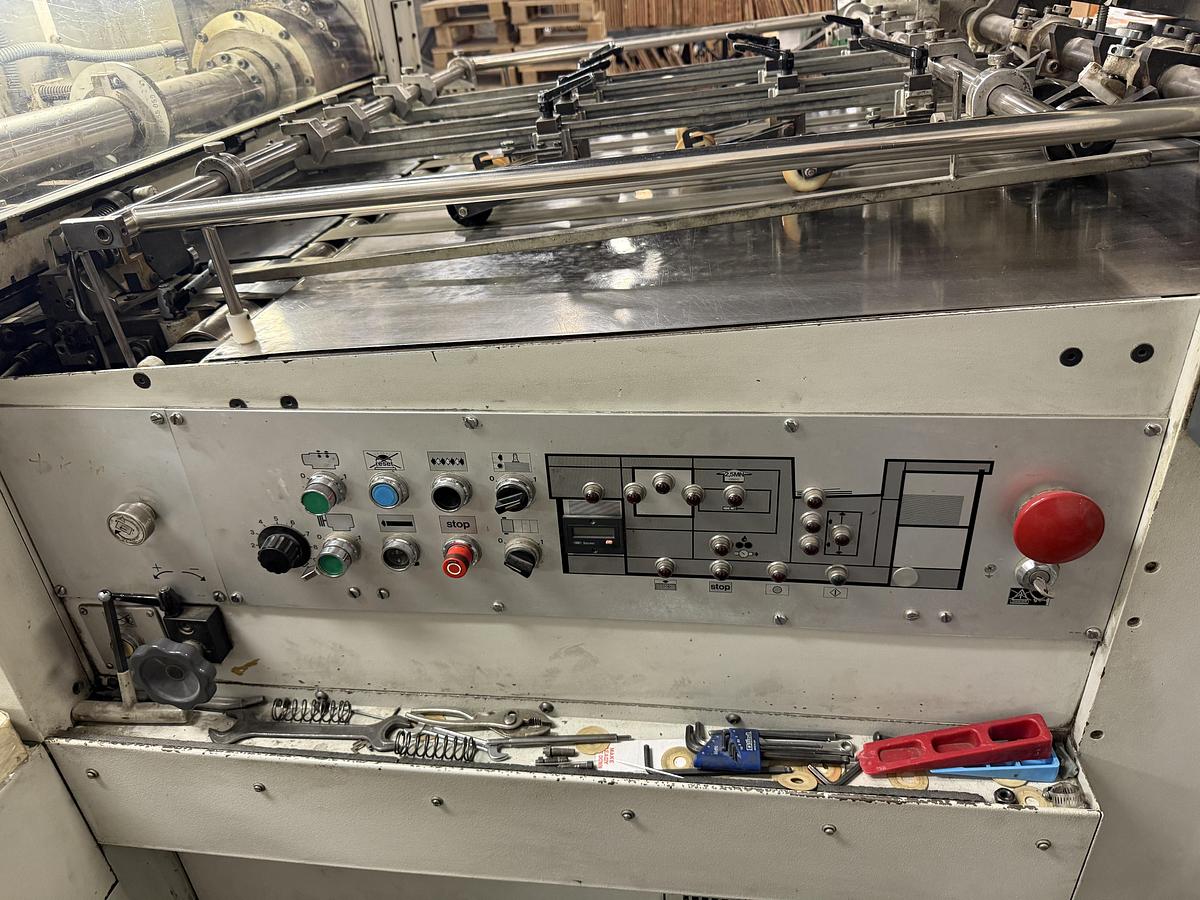 Used 1991 Bobst SP 102-E Automatic Die Cutter w/ Stripping