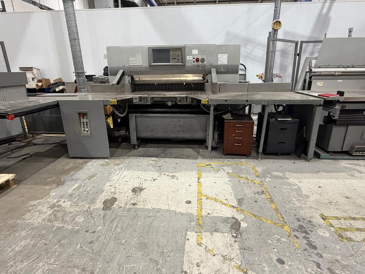 Used 2007 Polar 137 XT-AT 54" Programmable Guillotine Paper Cutter