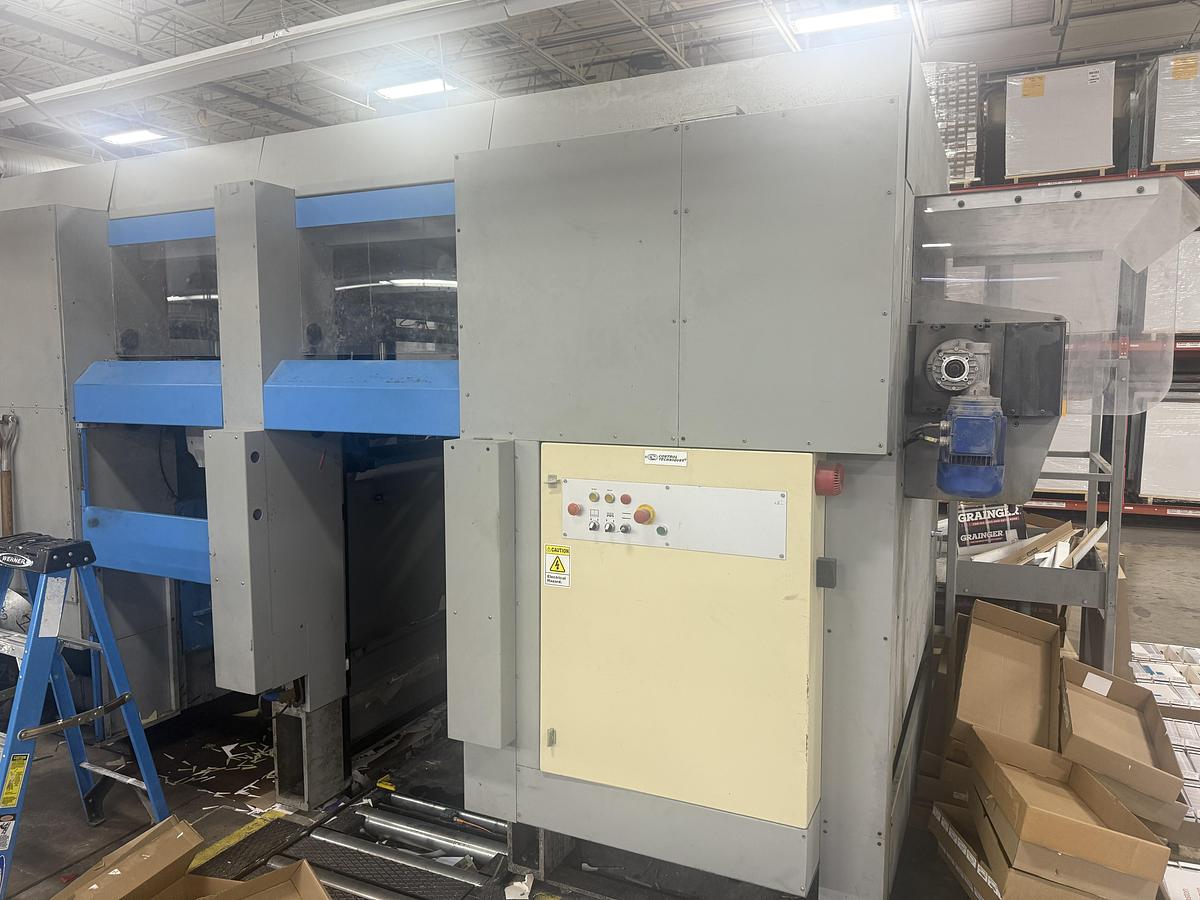 Used 2005 Iberica JRK-105 Automatic Die Cutter w/ Blanking