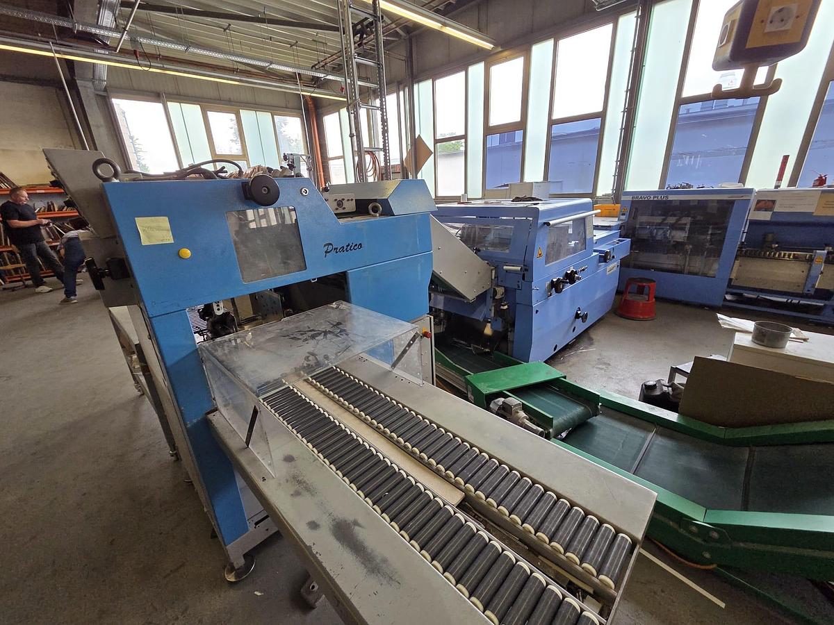 Used 2009 Muller Martini Bravo Plus Saddle Stitcher