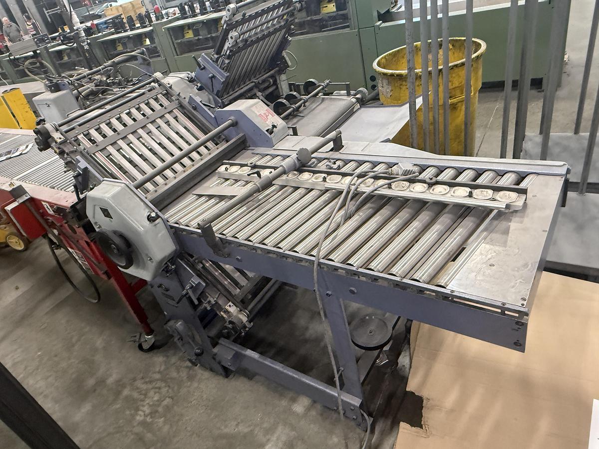Used Stahl FS 49A Sheetfed Paper Folder 4/4