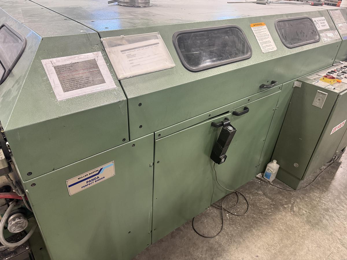 Used 1990 Muller Martini Panda Perfect Binder