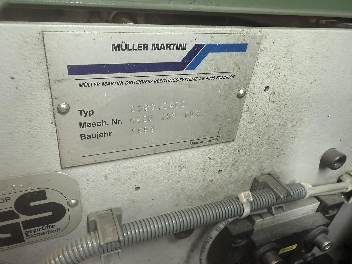 Used 1999 Muller Martini Prima Saddle Stitcher