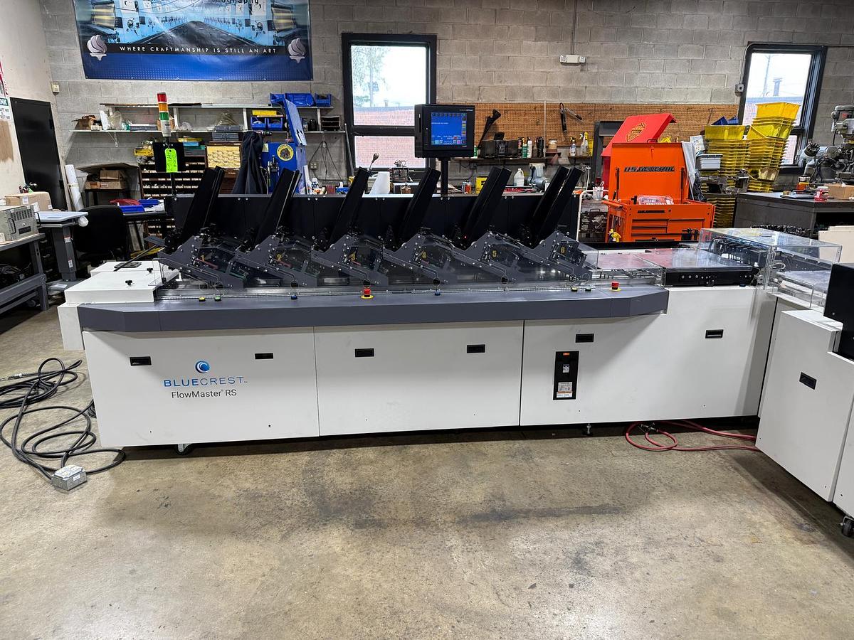 Used 2008 Pitney Bowes Flowmaster RS w/ MCS Read & Print