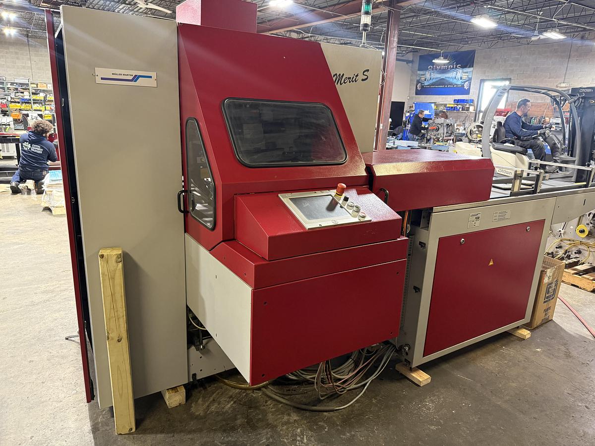 Used 2007 Muller Martini Merit-S Three Knife Trimmer