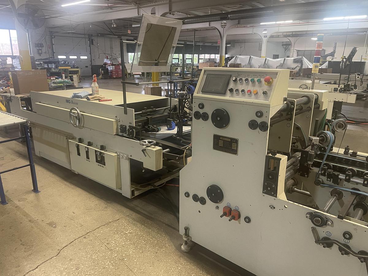 Used 2007 Brausse TA1100 C4/6 Automatic Folder Gluer w/ Autobottom, 4 & 6 Corner