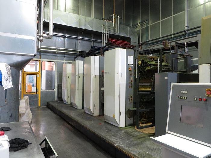 Used 2009 Komori System 38S (4) Unit Web Offset Press