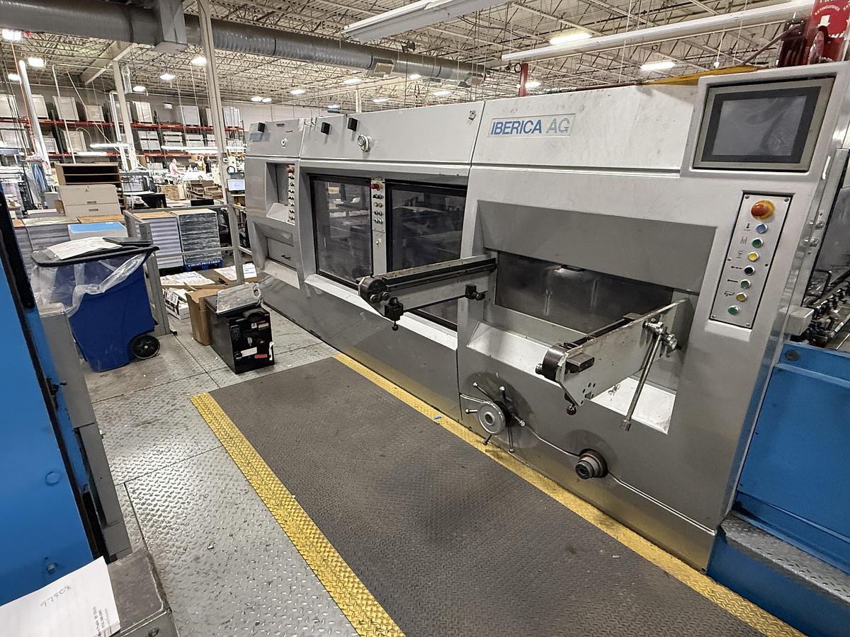 Used 2005 Iberica JRK-105 Automatic Die Cutter w/ Blanking