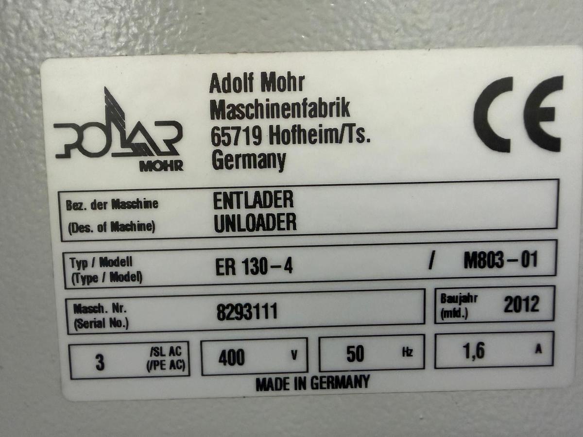 Used 2012 Polar 137 XT Autotrim Full Cutting Line