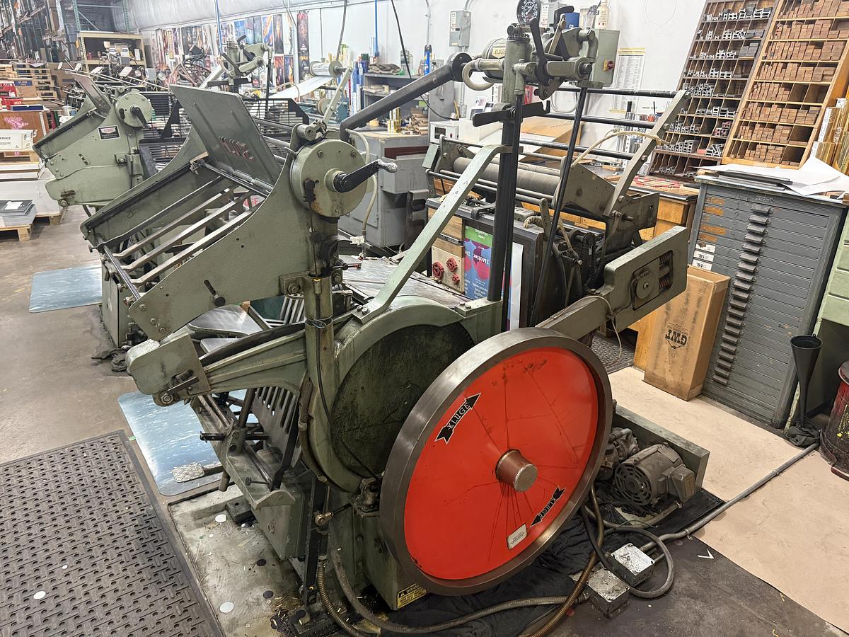 Used Kluge EHD 14x22 Foil Stamping, Embossing & Die Cutting Press