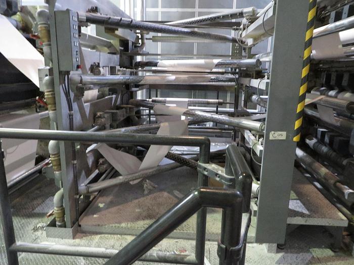 Used 2009 Komori System 38S (4) Unit Web Offset Press