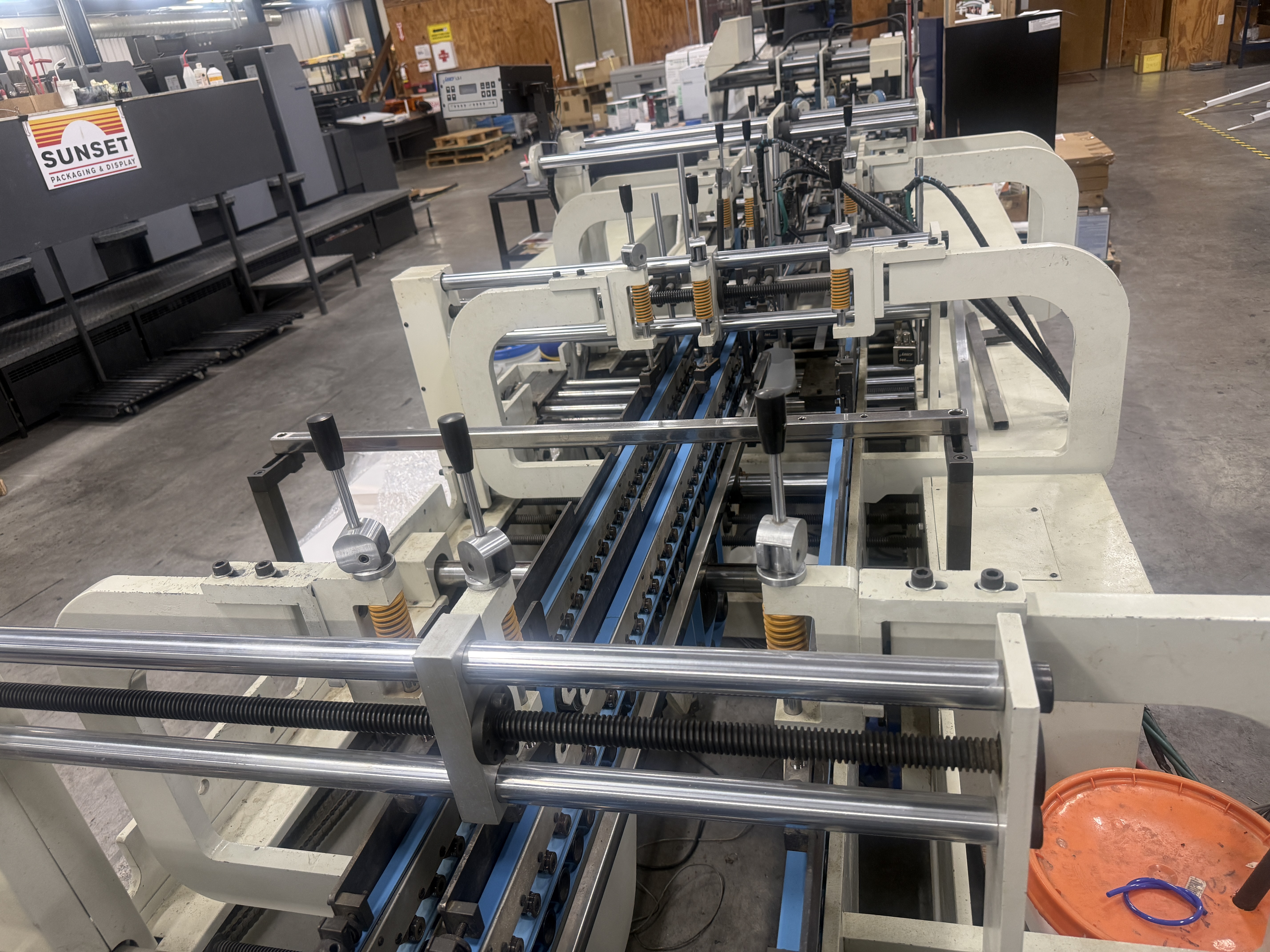 Used 2012 Brausse TA900 Straight Line Folder Gluer