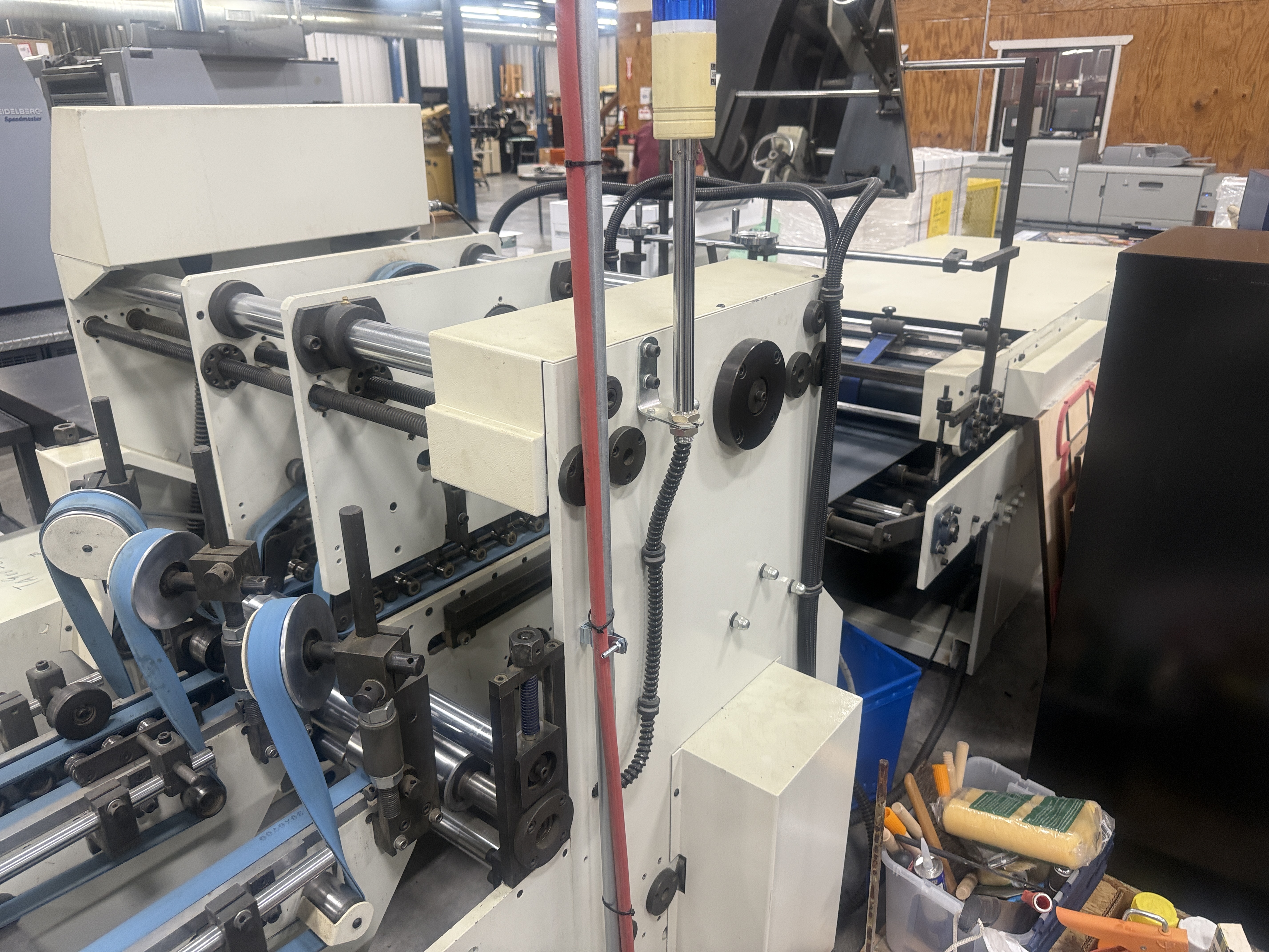 Used 2012 Brausse TA900 Straight Line Folder Gluer
