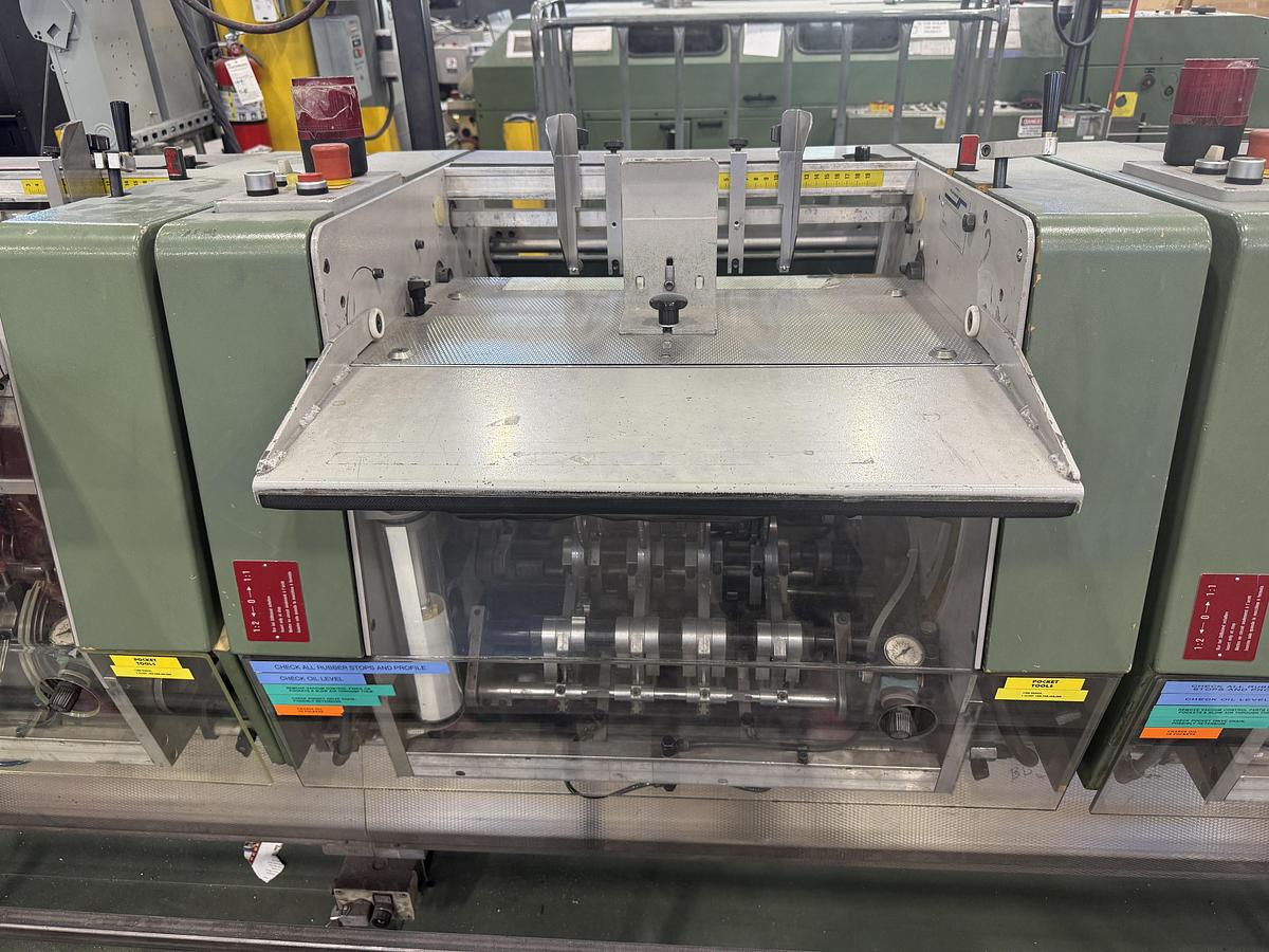 Used 1997 Muller Martini Prima Saddle Stitcher