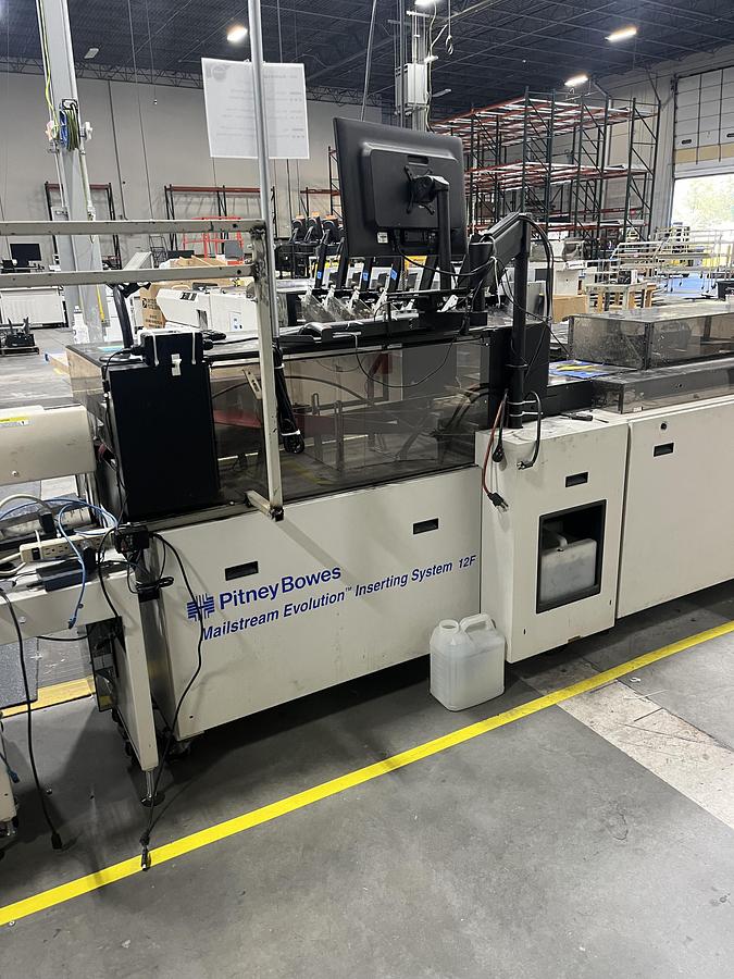 Used Pitney Bowes Mailstream Evolution (6) Station Inserter